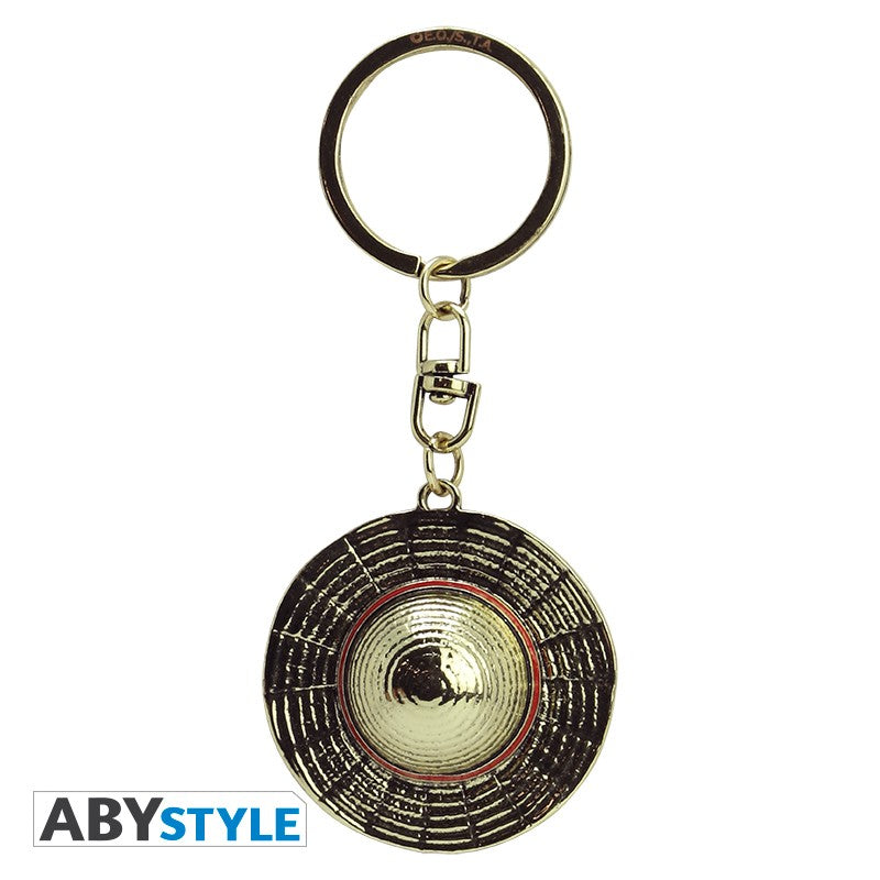 Portachiavi ABYSTYLE ONE PIECE - Portachiavi 3D: "Luffy's Hat" - Disponibile in 2/3 giorni lavorativi