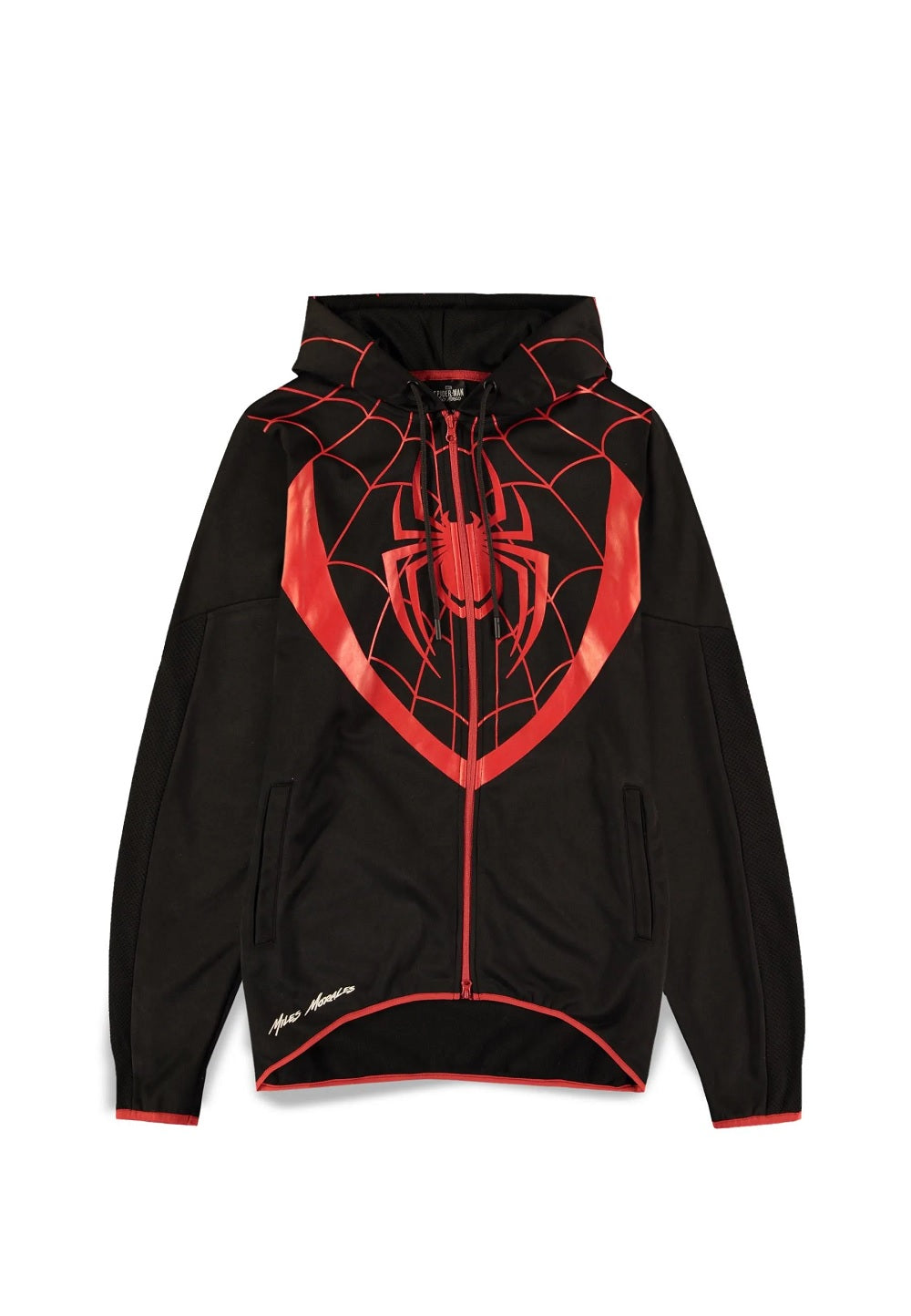 DIFUZED Marvel: Spider-Man - Felpa con cappuccio: "Miles Morales" (XL) - Disponibile in 2/3 giorni lavorativi