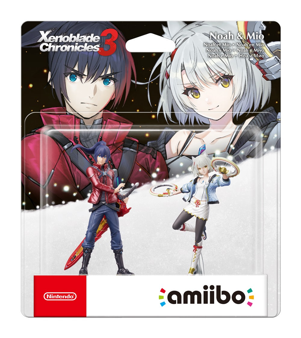 Switch AMIIBO Xenoblade Chronicles 3 - Noah e Mio (Double Pack) Accessori - Disponibile in 2/3 giorni lavorativi
