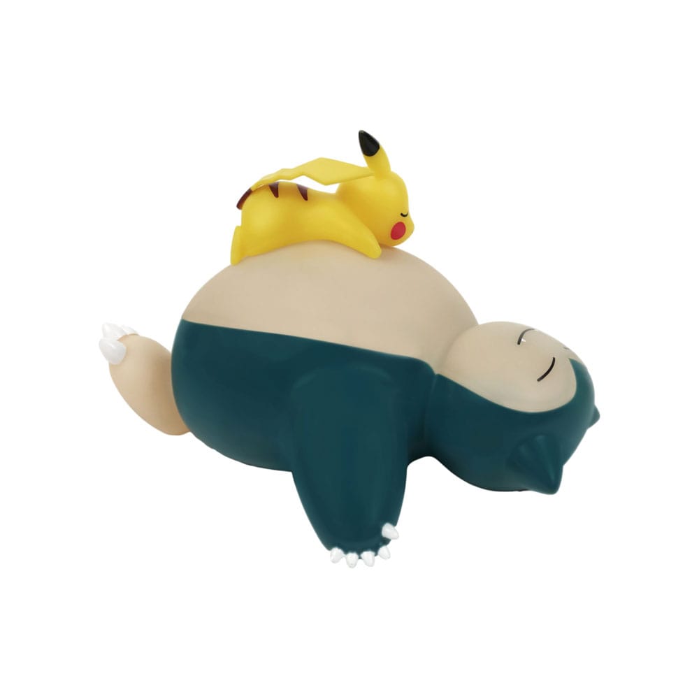 POKEMON LAMPADA LED SNORLAX AND PIKACHU SLEEPING 25 CM - Disponibile in 2/3 giorni lavorativi