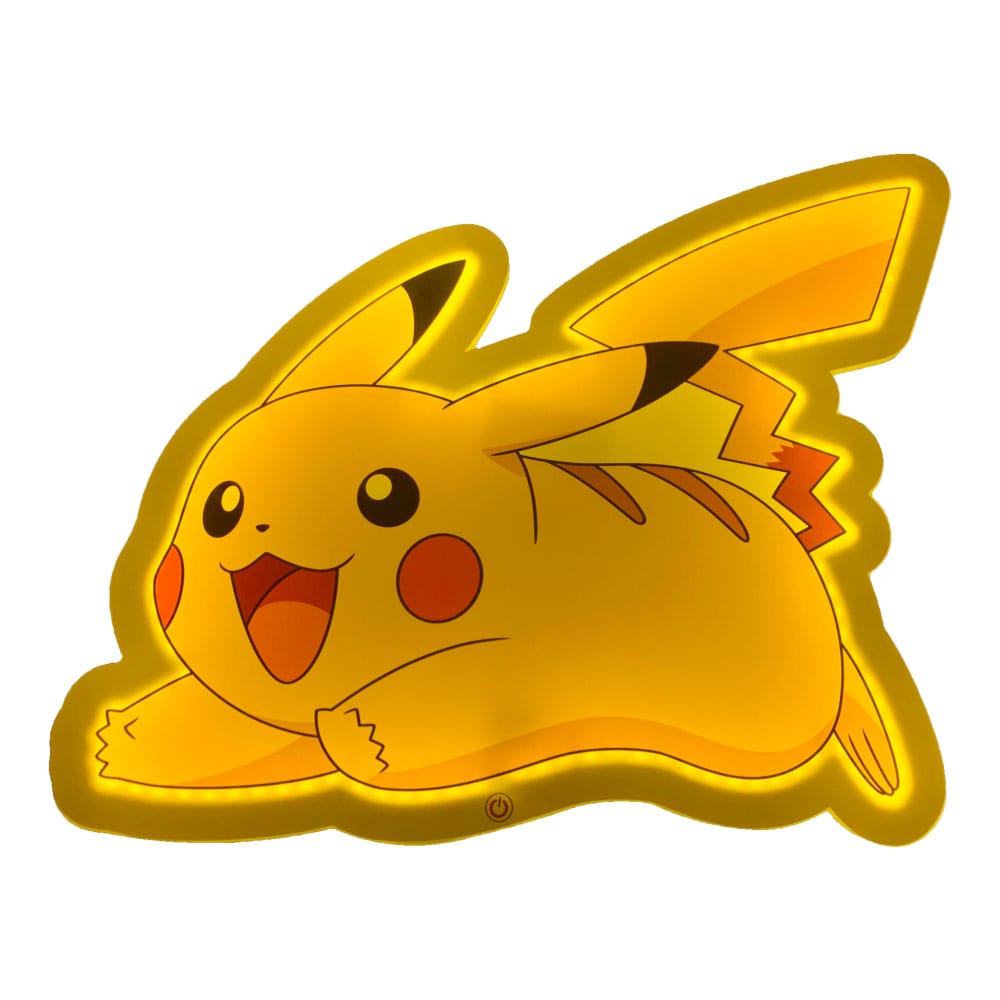 POKEMON LAMPADA LED DA PARETE PIKACHU 22 CM - Disponibile in 2/3 giorni lavorativi
