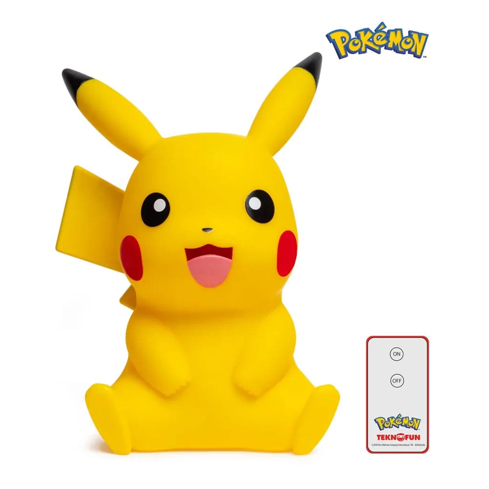 POKEMON LAMPADA PIKACHU SITTING 40 CM - Disponibile in 2/3 giorni lavorativi