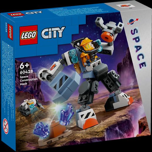 LEGO 60428 Mech di costruzione spaziale - Disponibile in 2/3 giorni lavorativi