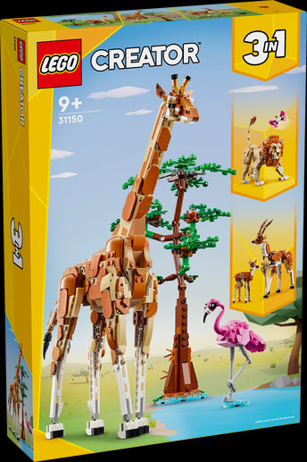 LEGO LEGO 31150 Animali del safari - Disponibile in 2/3 giorni lavorativi