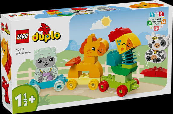 LEGO 10412 Il treno degli animali - Disponibile in 2/3 giorni lavorativi