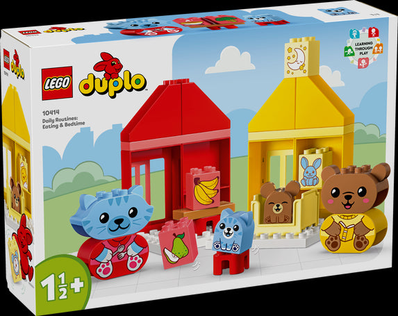 LEGO 10414 Attività quotidiane: mangiare e andare a letto - Disponibile in 2/3 giorni lavorativi