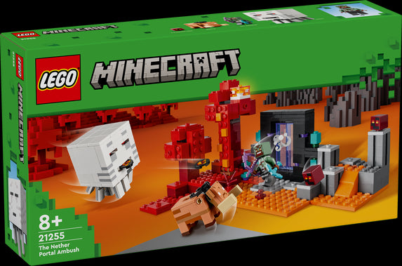 LEGO 21255 Agguato nel portale del Nether - Disponibile in 2/3 giorni lavorativi