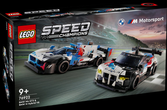 LEGO 76922 Auto da corsa BMW M4 GT3 e BMW M Hybrid V8 - Disponibile in 2/3 giorni lavorativi