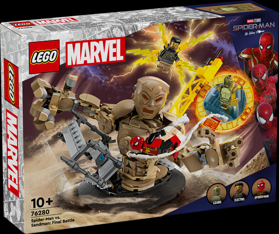 LEGO LEGO 76280 Spider-Man vs. Uomo sabbia: Battaglia finale - Disponibile in 2/3 giorni lavorativi