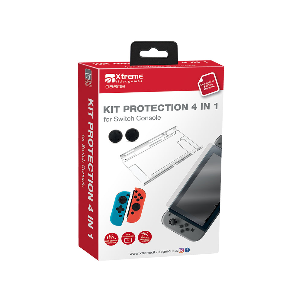 Switch XTREME Kit Protection 4 in 1 Accessori - Disponibile in 2/3 giorni lavorativi