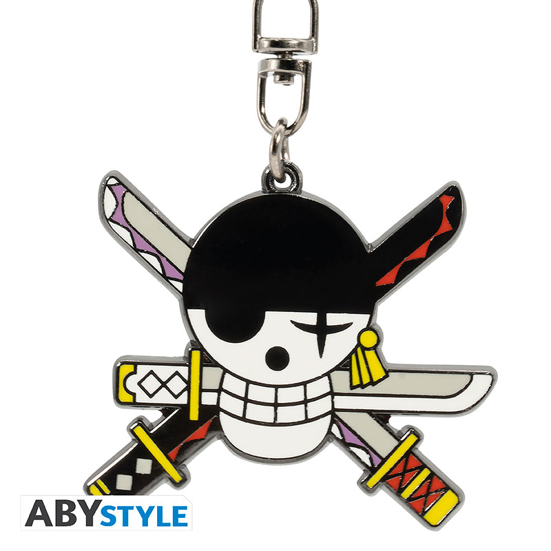 Portachiavi ABYSTYLE ONE PIECE - Portachiavi: "Zoro" - Disponibile in 2/3 giorni lavorativi