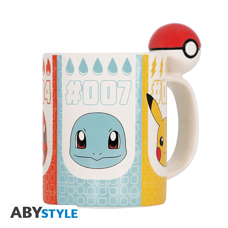 ABYSTYLE POKEMON - Tazza con manico 3D: "Pokeball" - Disponibile in 2/3 giorni lavorativi Tazza