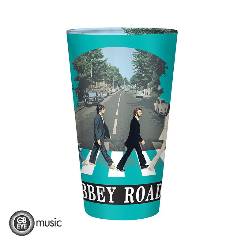 ABYSTYLE THE BEATLES - Bicchiere grande 400ml: "Abbey Road" - Disponibile in 2/3 giorni lavorativi