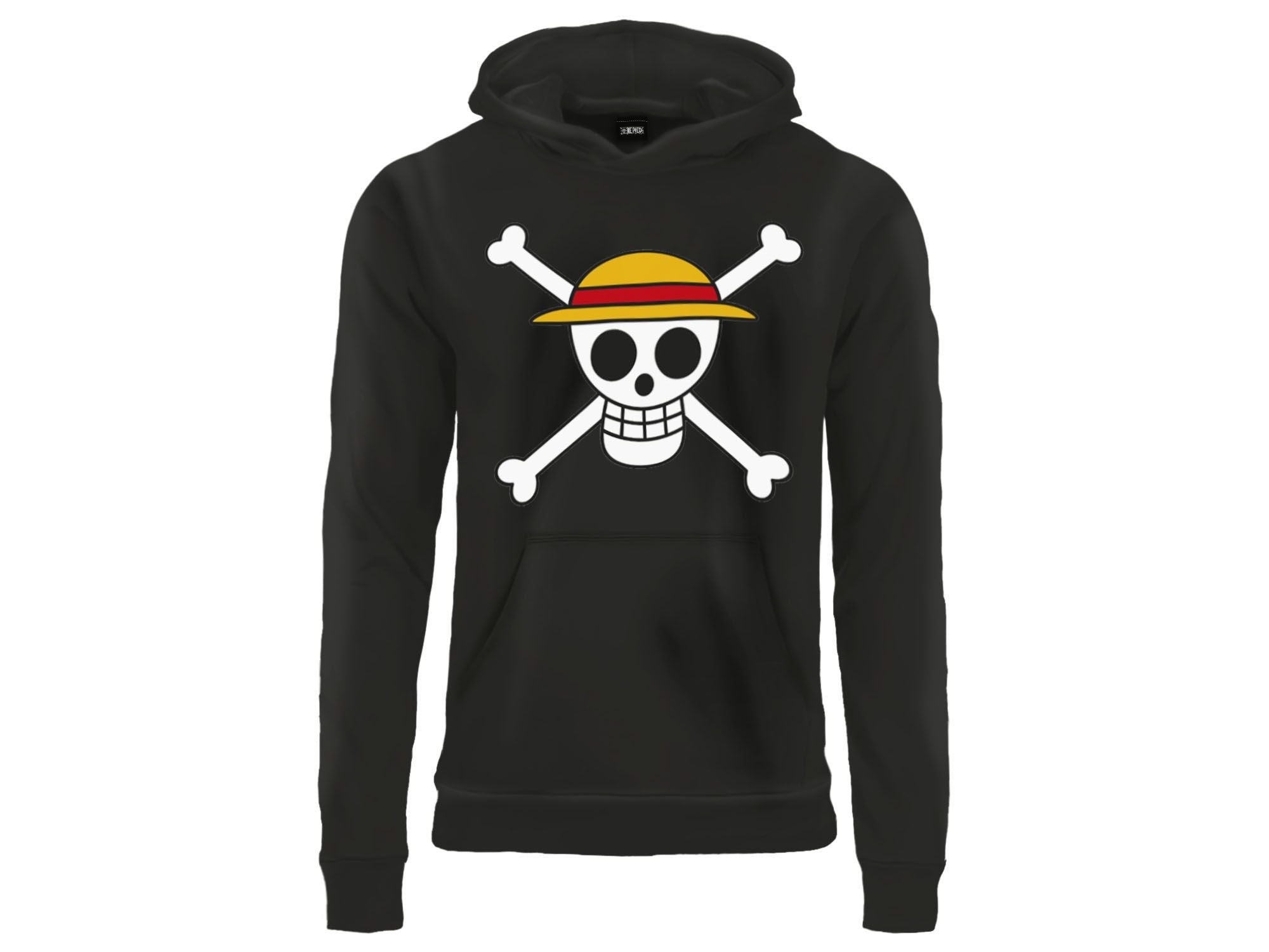 ONE PIECE LOGO FELPA XS NERA - Disponibile in 2/3 giorni lavorativi