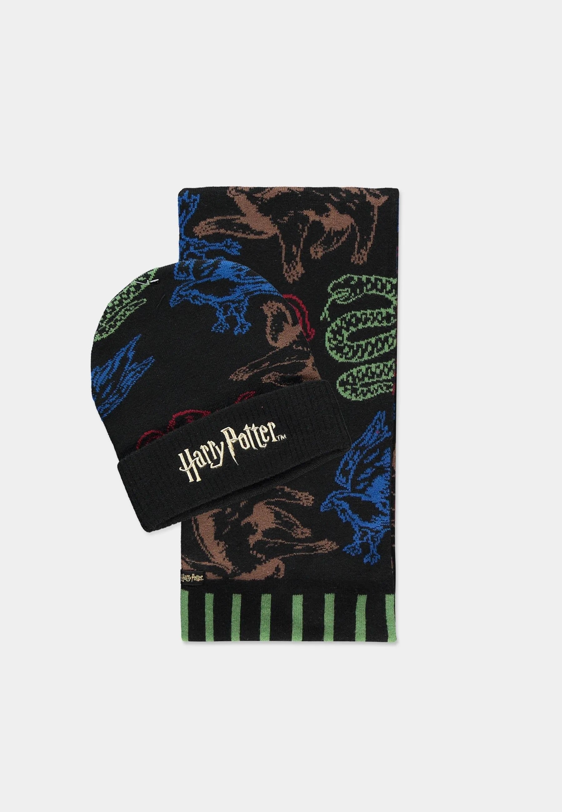 DIFUZED HARRY POTTER - SET REGALO (BERRETTO E SCIARPA): HOGWARTS HOUSES RECOLOR - Disponibile in 2/3 giorni lavorativi