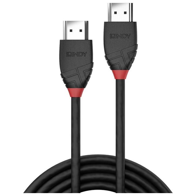 Lindy Cavo Hdmi High Speed Black Line 3mt - Disponibile in 3-4 giorni lavorativi