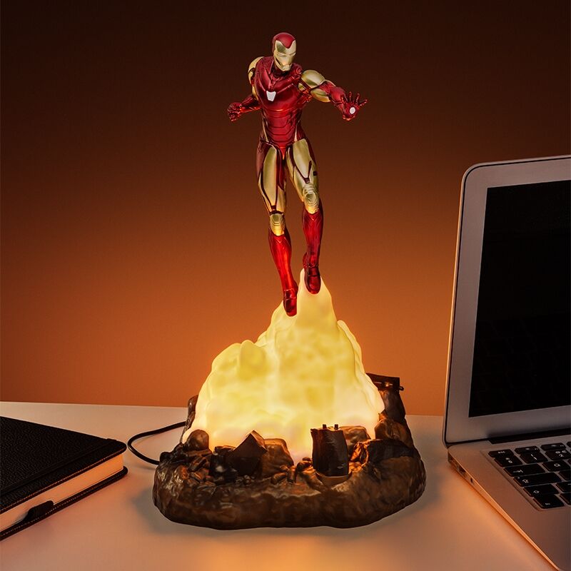 PALADONE MARVEL: THE INFINITY SAGA - LAMPADA 3D: IRON MAN DIORAMA 30 cm - Disponibile in 2/3 giorni lavorativi