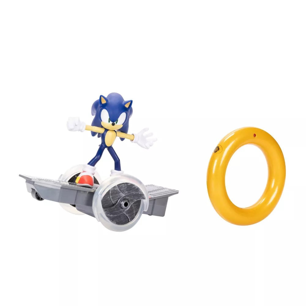 JAKKS PACIFIC SONIC THE HEDGEHOG - SONIC VEICOLO RADIOCOMANDATO - Disponibile in 2/3 giorni lavorativi