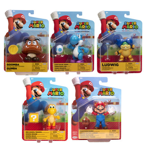 NINTENDO SUPER MARIO FIGURE 10 CM WAVE 27 (ASSORTIMENTO 6 PERSONAGGI) - Disponibile in 2/3 giorni lavorativi Jakks Pacific