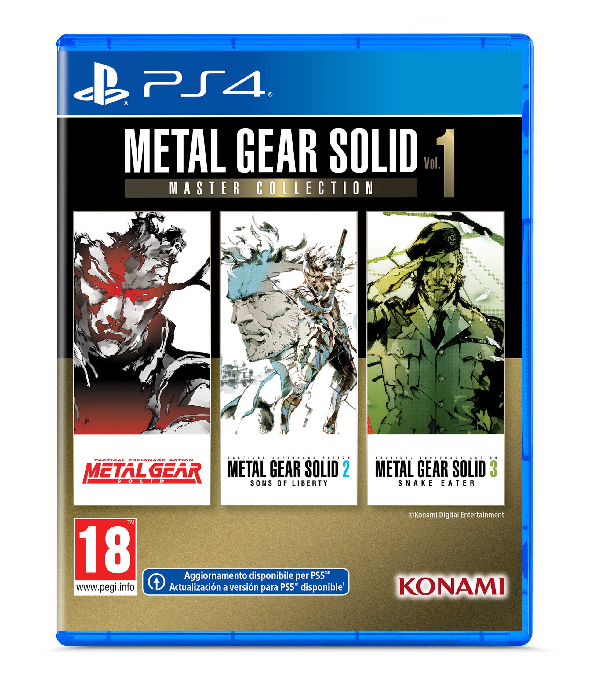 PS4 Metal Gear Solid Master Collection Vol. 1 - Disponibile in 2/3 giorni lavorativi