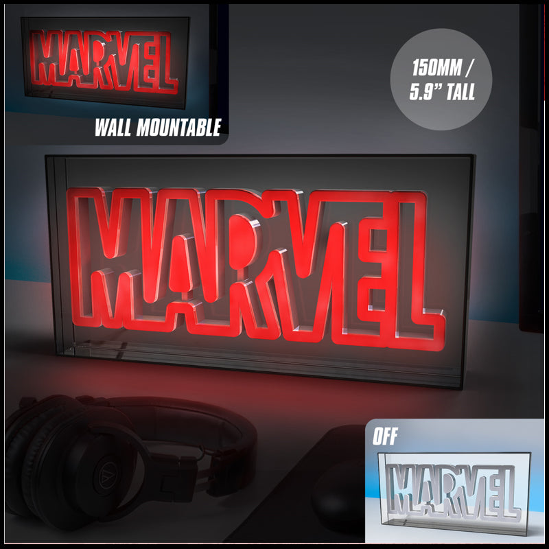 PALADONE Marvel LED Neon Light - Disponibile in 2/3 giorni lavorativi