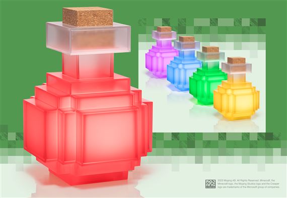 Minecraft - Pozione luminosa Replica da collezione - Disponibile in 2/3 giorni lavorativi