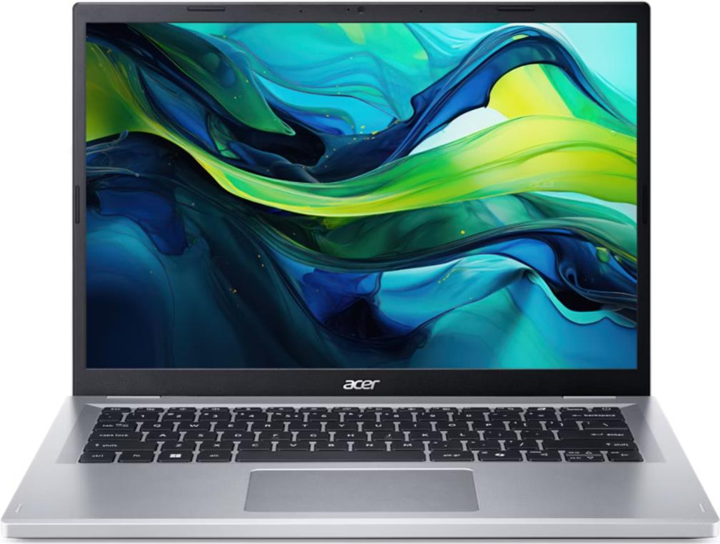 Acer Aspire AG14-21P-R5DQ AMD Ryzen 5 7520U Laptop 35,6 cm (14") Full HD 16 GB LPDDR5-SDRAM 1 TB SSD Wi-Fi 6 (802.11ax) Windows 11 Home Silber (NX.KSKEG.008) - Disponibile in 6-7 giorni lavorativi