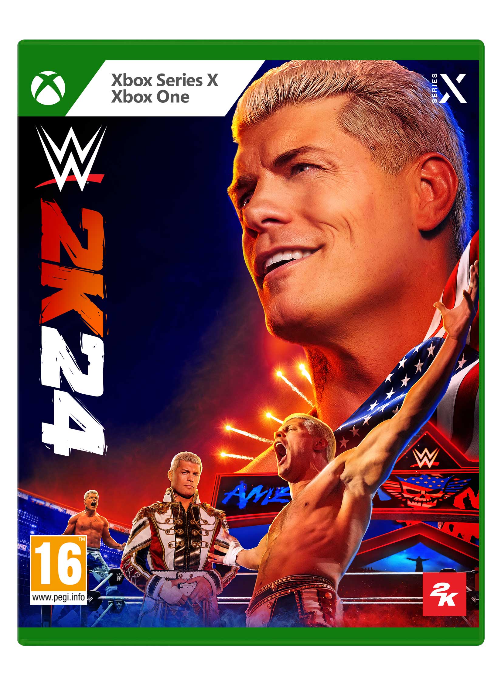 Xbox Series X WWE 2K24 (compatibile Xbox one) - Disponibile in 2/3 giorni lavorativi Cidiverte