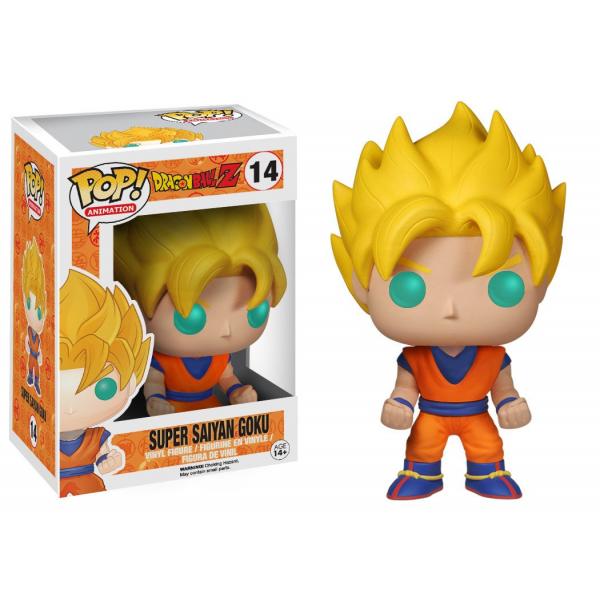 Funko Pop! FUNKO POP Dragon Ball Z - 14 Super Sayan Goku 9 cm - Disponibile in 2/3 giorni lavorativi