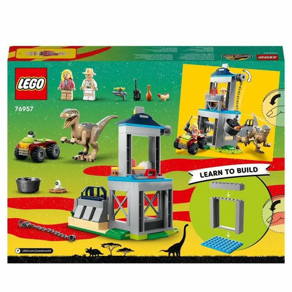Playset Lego Jurassic Park 76957 - Disponibile in 3-4 giorni lavorativi