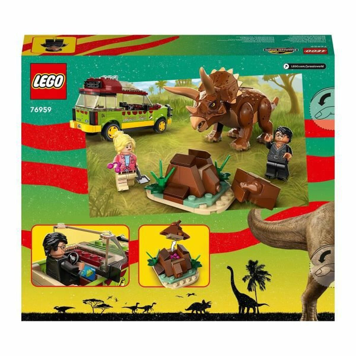 Playset Lego Jurassic Park 76959 - Disponibile in 3-4 giorni lavorativi