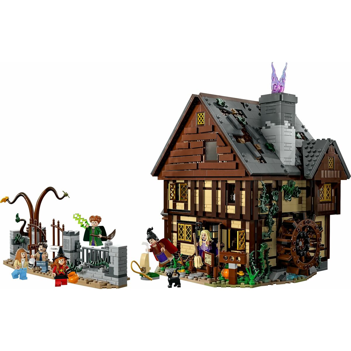 Playset Lego Disney Hocus Pocus - Sanderson Sisters' Cottage 21341 2316 Pezzi - Disponibile in 3-4 giorni lavorativi