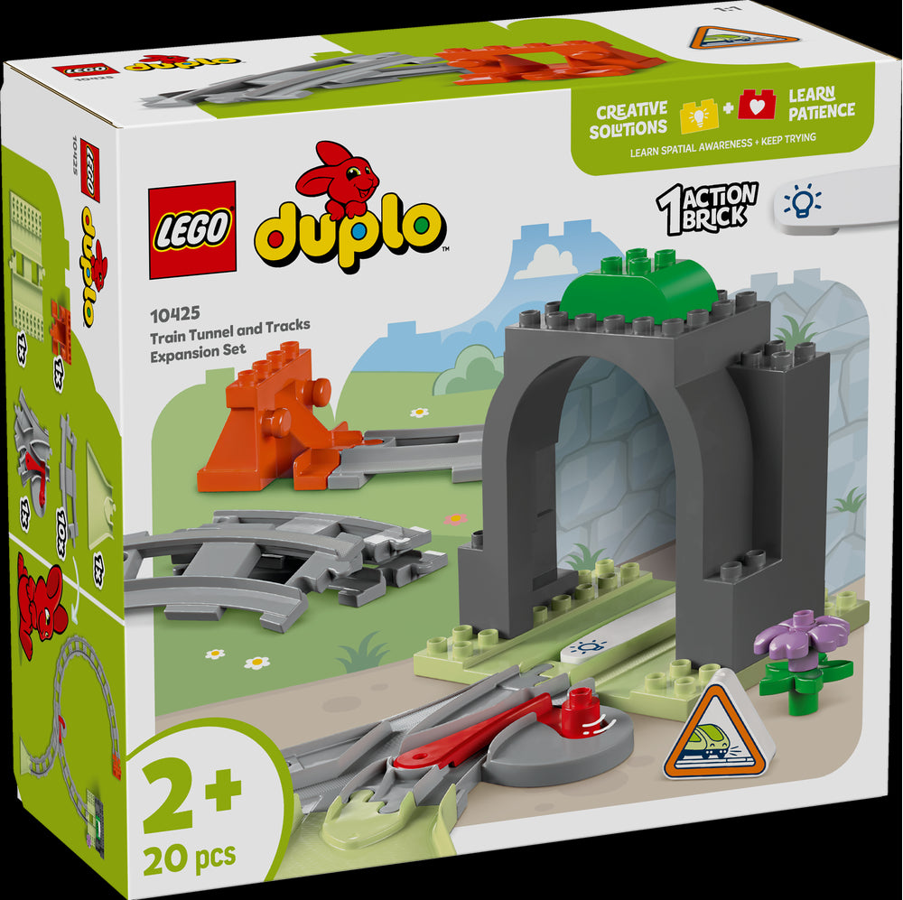 LEGO 10425 Pack di espansione tunnel e binari ferroviari - Disponibile in 2/3 giorni lavorativi