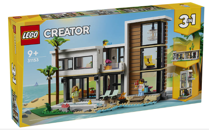 LEGO 31153 Casa moderna - Disponibile in 2/3 giorni lavorativi