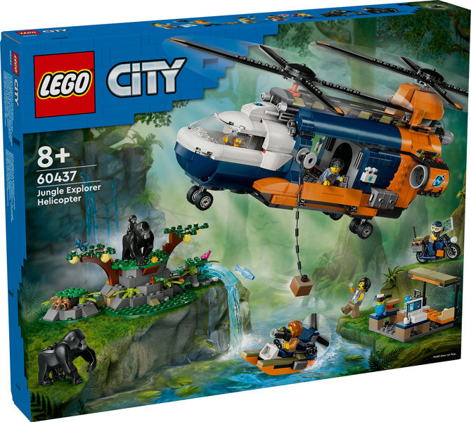 LEGO 60437 Elicottero dellEsploratore della giungla - Disponibile in 2/3 giorni lavorativi