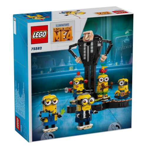 LEGO 75582 - Gru e Minions in mattoncini - Disponibile in 2/3 giorni lavorativi