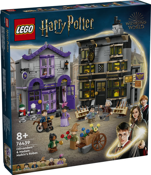 LEGO 76439 Olivander e Madama McClan: Abiti per tutte le occasioni - Disponibile in 2/3 giorni lavorativi