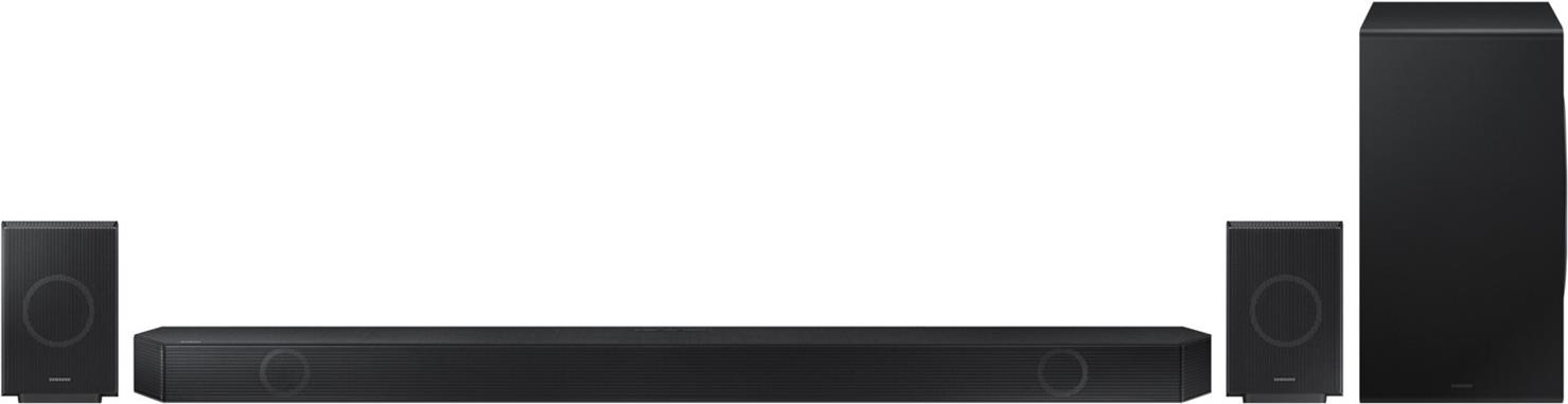 Samsung HW-Q990D/EN - 11.1.4 Kanle - Dolby Digital 5.1 - Dolby Digital Plus - Dolby TrueHD - Adaptive - Game Pro - Standard - Surround Sound Erweiterung - Kabellos - Schwarz - Graphit - High Dynamic Range 10+ (HDR10 Plus) (HW-Q990D/EN) - Disponibile ...
