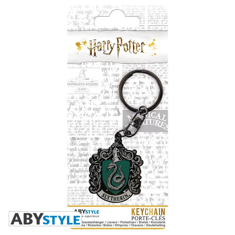 Portachiavi ABYSTYLE HARRY POTTER - Portachiavi: "Slytherin" - Disponibile in 2/3 giorni lavorativi
