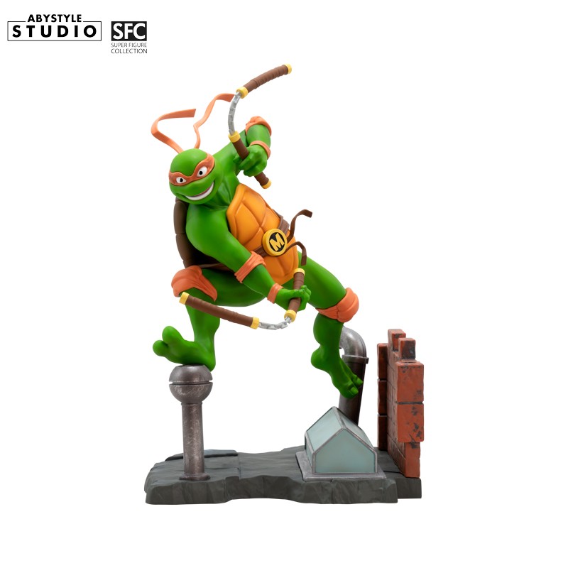 Action figure / Statue ABYSTYLE Teenage Mutant Ninja Turtles - "Michelangelo" Figure SFC 21 cm - Disponibile in 2/3 giorni lavorativi