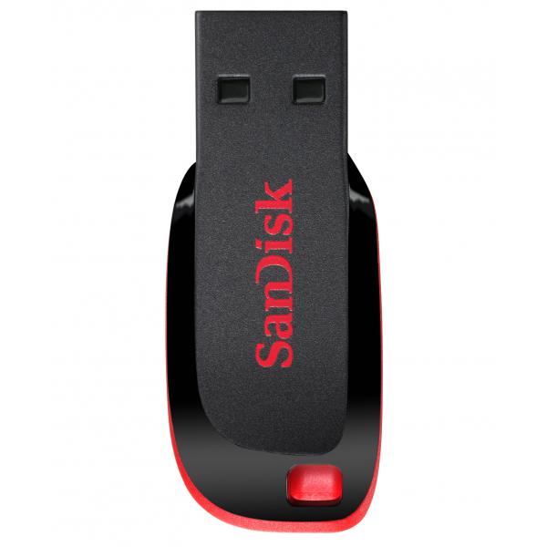 SANDISK CRUZER BLADE 16GB CHIAVETTA USB 2.0 NERO - Disponibile in 3-4 giorni lavorativi Sandisk