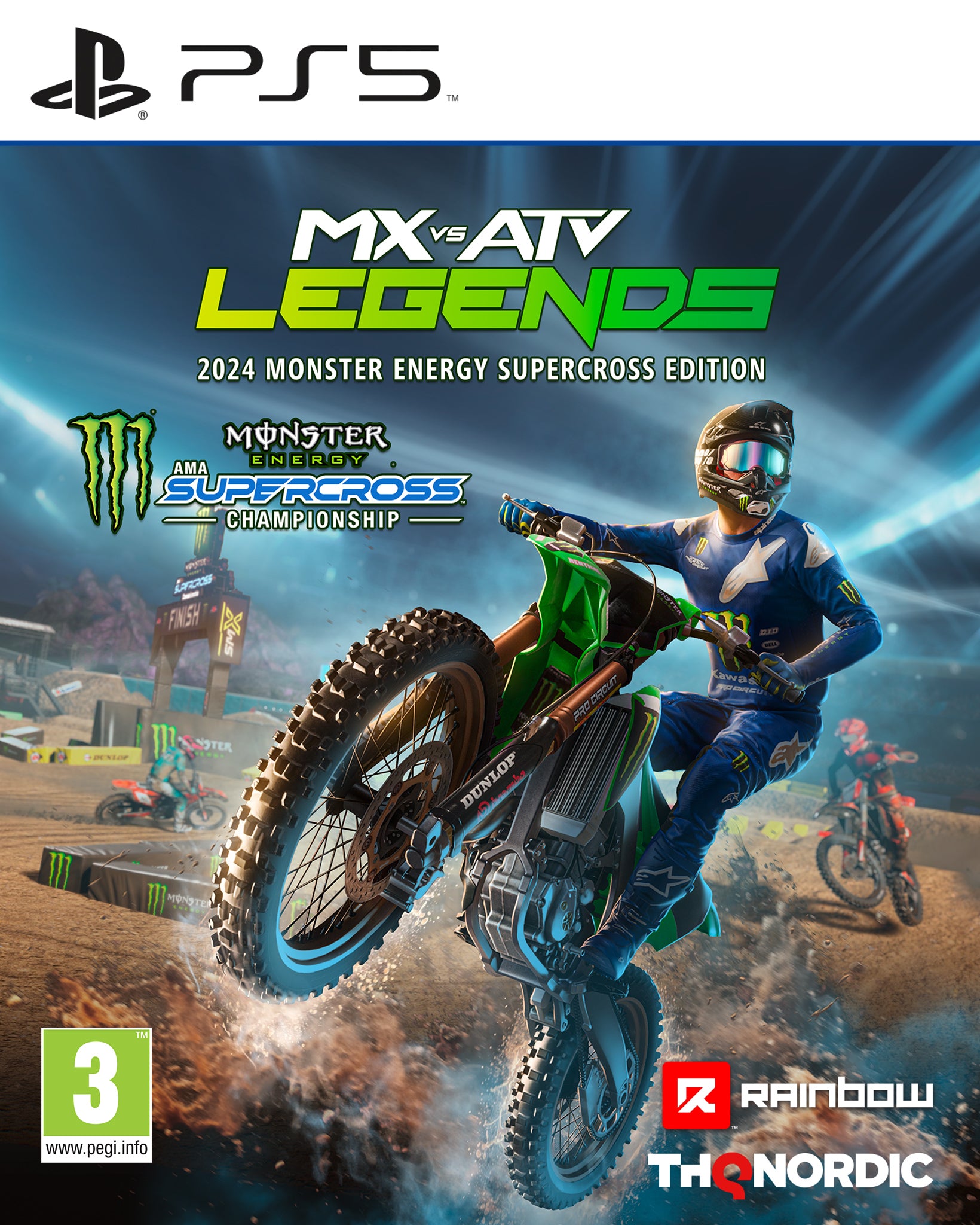 PS5 MX vs ATV Legends 2024 Monster Energy Supercross Edition - Disponibile in 2/3 giorni lavorativi