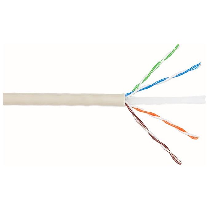 Link cavo solido non schermato utp per reti categoria 6 (cca) matassa mt. 305 awg24 - Disponibile in 3-4 giorni lavorativi