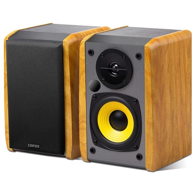 Edifier R1010bt Coppia Diffusori Diffusori Amplificati 24W Bluetooth 5.0 Colore Legno - Disponibile in 3-4 giorni lavorativi
