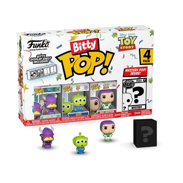 Funko Pop! FUNKO POP Funko Bitty 4-Pack: Disney Toy Story - Emperor Zurg - Disponibile in 2/3 giorni lavorativi