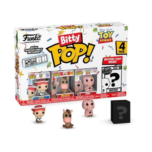 Funko Pop! FUNKO POP Funko Bitty 4-Pack: Disney Toy Story - Jessie Figures - Disponibile in 2/3 giorni lavorativi
