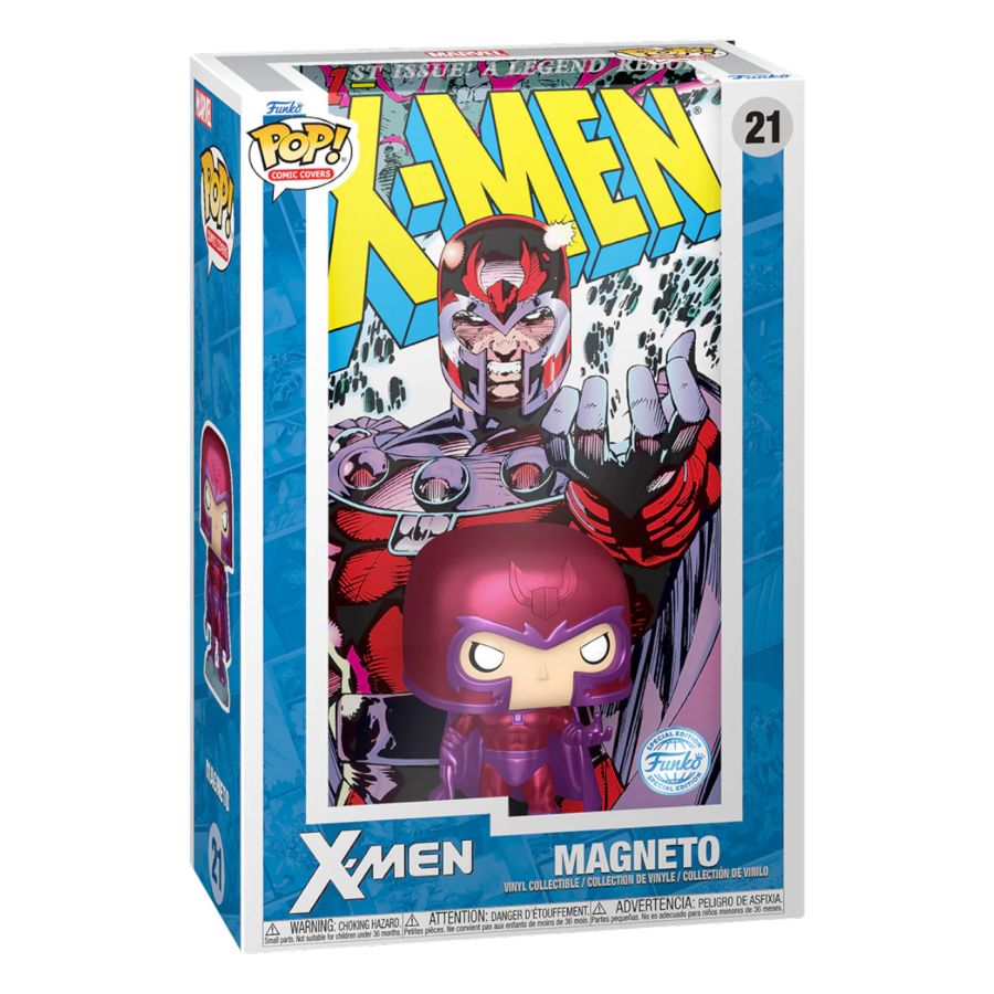 Funko Pop! FUNKO POP Comic Covers Marvel: X-Men - 21 Magneto (Exclusive) - Disponibile in 2/3 giorni lavorativi