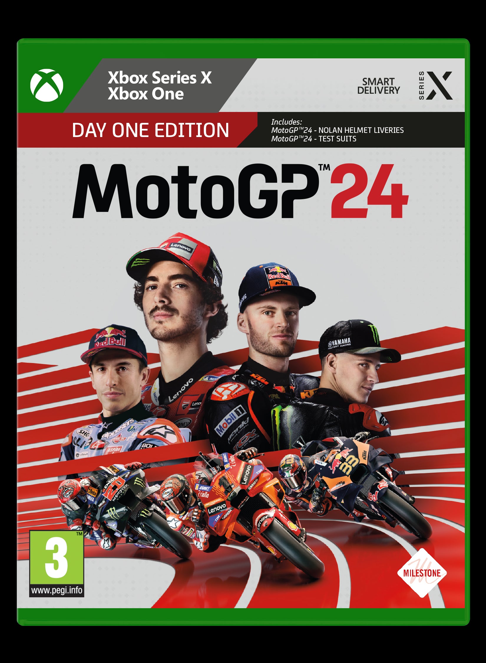 Xbox Series X MotoGP 24 - Day One Edition (compatibile Xbox One) - Disponibile in 2/3 giorni lavorativi