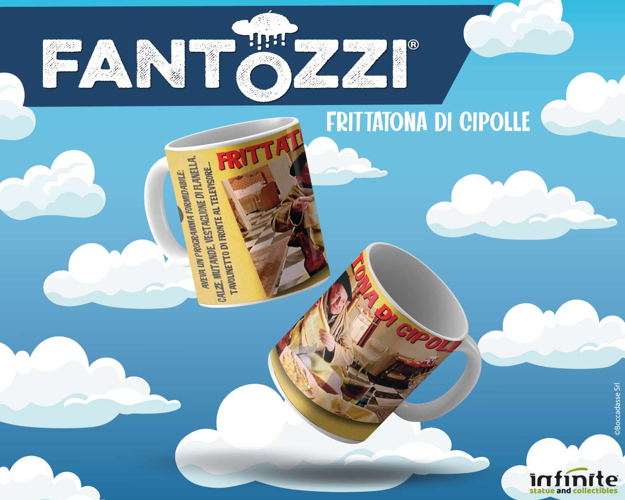 95099 - Fantozzi - Tazza: "Frittatona Alla Cipolla" - Disponibile in 2/3 giorni lavorativi