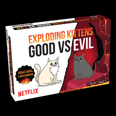 Gioco da tavolo ASMODEE 8634 - Exploding Kittens Good vs Evil ITA - Disponibile in 2/3 giorni lavorativi